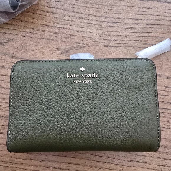 Kate Spade Lena Medium Compact Bi-Fold Wallet - Picture 1 of 5